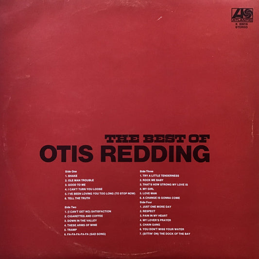 Otis Redding : The Best Of Otis Redding (2xLP, Comp)