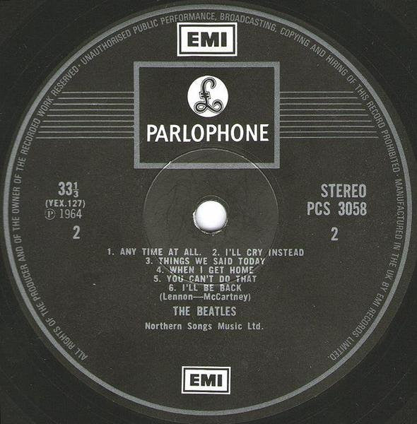 The Beatles : A Hard Day's Night (LP, Album, RE)