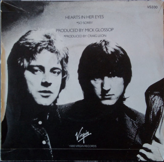 The Records : Hearts In Her Eyes (7", Single)