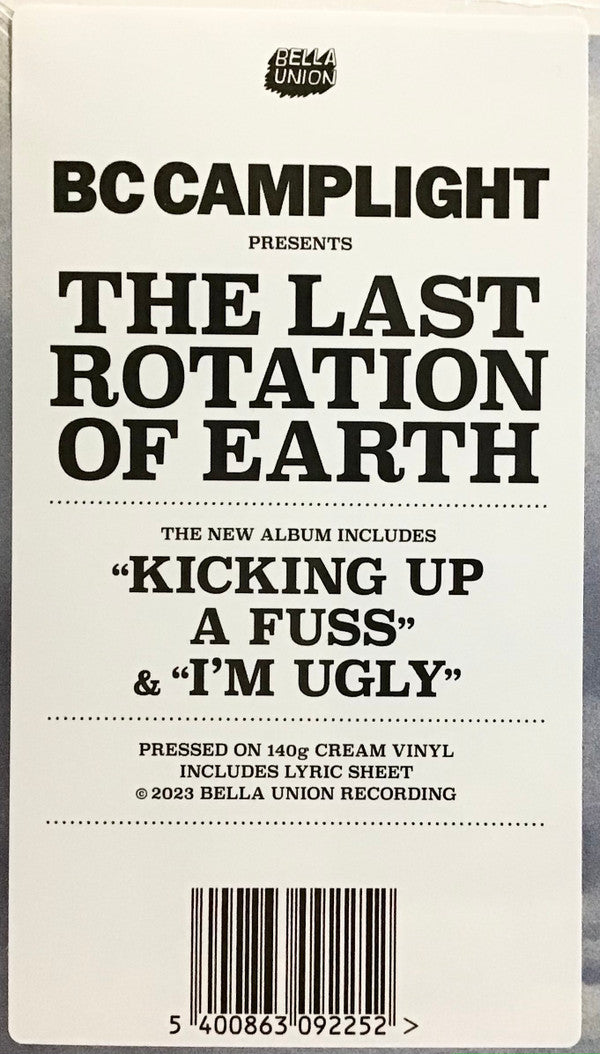 BC Camplight* : The Last Rotation Of Earth (LP, Album, Cre)