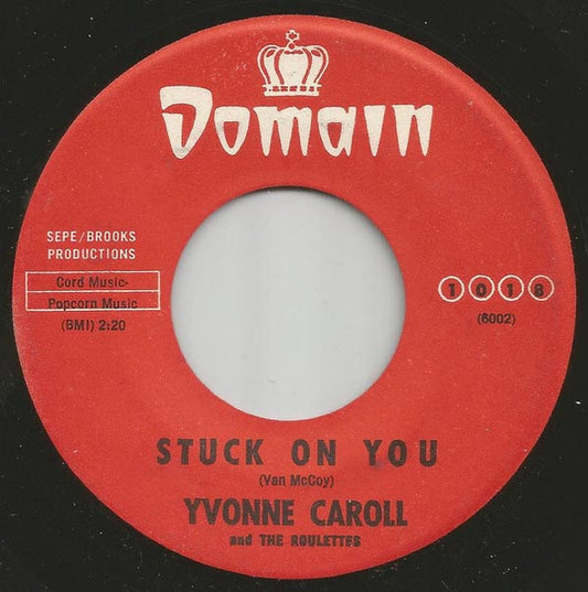 Yvonne Caroll* And The Roulettes* : Gee What A Guy (7", Mono)