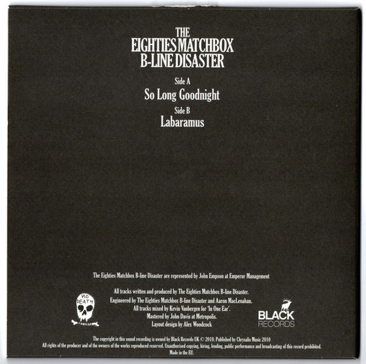 The Eighties Matchbox B-Line Disaster : So Long Goodnight (7", Single, Ltd, Gre)