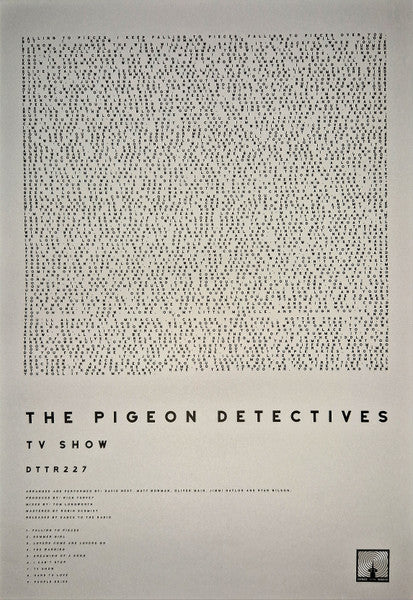 The Pigeon Detectives : TV Show (LP, Ltd, Red)