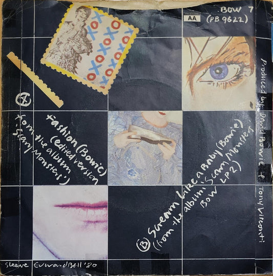 David Bowie : Fashion (7", Single, RP, Sol)