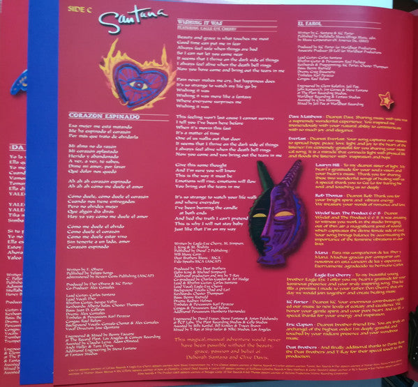 Santana : Supernatural (2xLP, Album, RE, MPO)