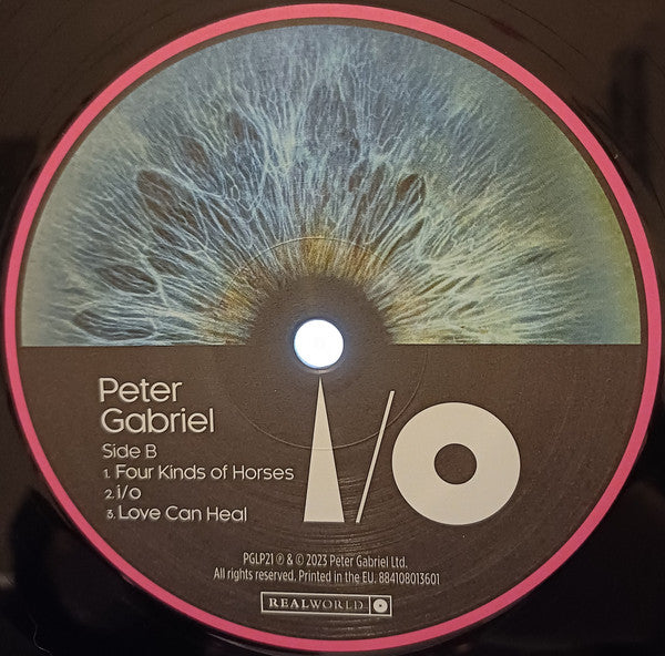 Peter Gabriel : I/O (Bright-Side Mixes) (2xLP, Album, Gat)