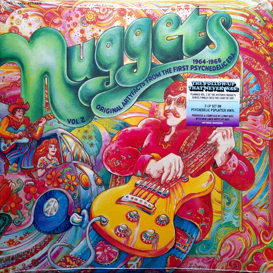 Various : Nuggets: Vol. 2 Original Artyfacts From The First Psychedelic Era 1964-1968 (2xLP, Comp, Blu)