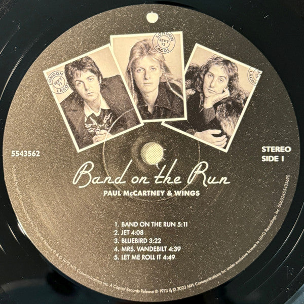 Paul McCartney & Wings* : Band On The Run (LP, Album, RE, RM + LP + Ltd, 180)
