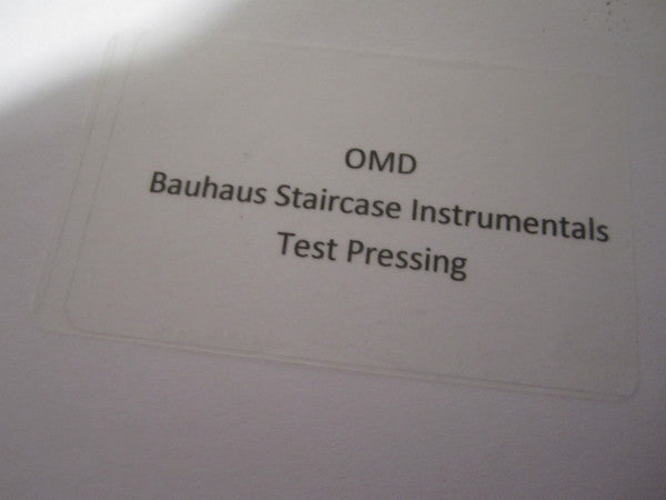 Orchestral Manoeuvres In The Dark : Bauhaus Staircase Instrumentals (LP, Album, RSD, Ltd, TP, W/Lbl)