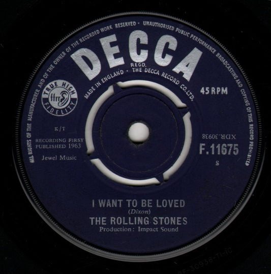 The Rolling Stones : Come On (7", Single, RP)