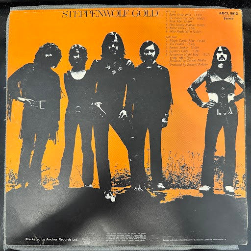 Steppenwolf : Gold (Their Great Hits) (LP, Comp, RE, RP)