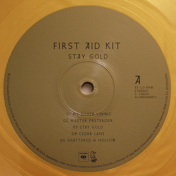 First Aid Kit : Stay Gold (LP, Album, RE, Gol)