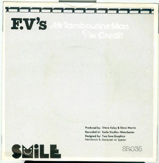 F.V.'s : Mr. Tambourine Man (7", Single)
