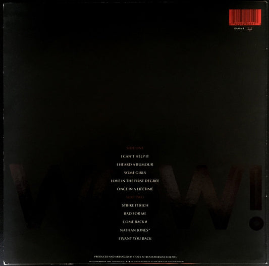 Bananarama : Wow! (LP, Album)