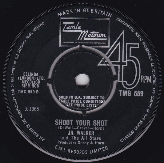 Jr. Walker And The All Stars* : Road Runner (7", Single, 4-P)