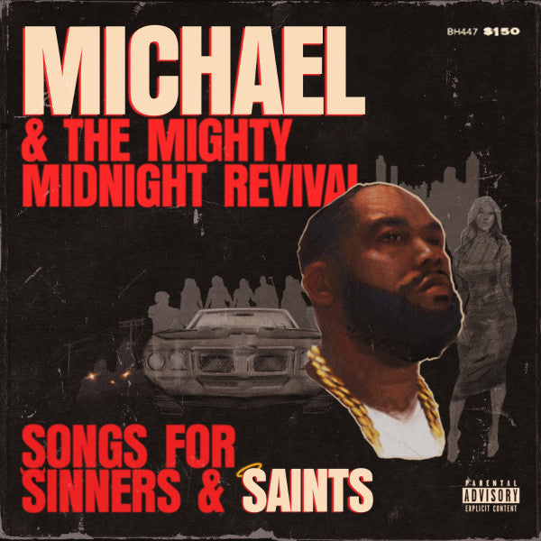 Michael* & The Mighty Midnight Revival : Songs For Sinners & Saints (LP, Album, Ltd, Tan)