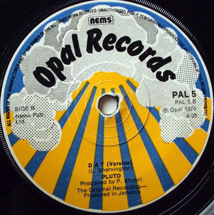 Pluto Shervington : Dat (7", Single, Sol)