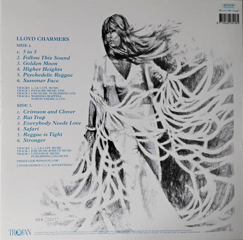 Lloyd Charmers : Reggae Is Tight (LP, Album, Ltd, Ora)