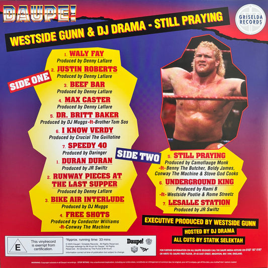 Westside Gunn, DJ Drama : Still Praying (LP, Album, Ltd, Num, Blu)