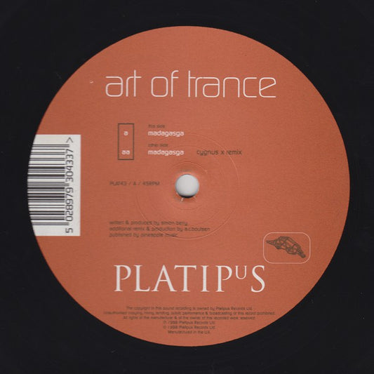 Art Of Trance : Madagasga (12")