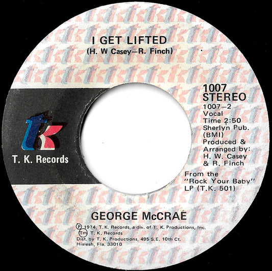 George McCrae : I Can't Leave You Alone (7", Single)