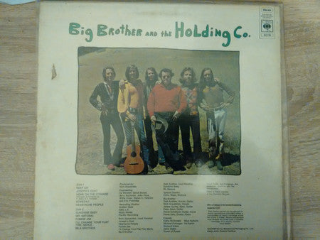 Big Brother And The Holding Co.* : Be A Brother (LP, Album)