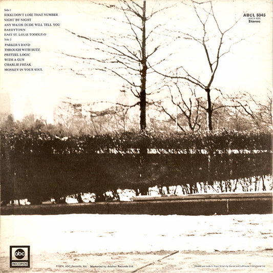 Steely Dan : Pretzel Logic (LP, Album, RE, Gat)