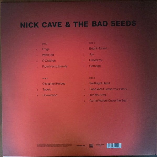 Nick Cave & The Bad Seeds : Live God (2xLP, Album)