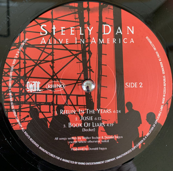 Steely Dan : Alive In America (2xLP, Album, RSD, RE, 180)
