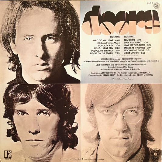 The Doors : The Best Of Doors (LP, Comp, Club, RE)