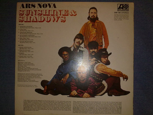 Ars Nova (3) : Sunshine & Shadows (LP, Album)