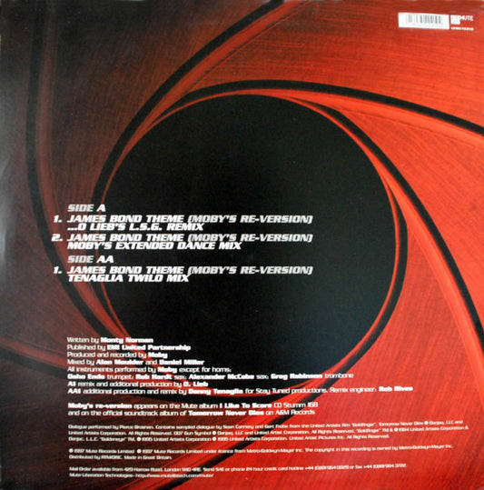 Moby : James Bond Theme (Moby's Re-Version) (12")