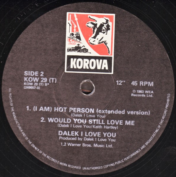 Dalek I : Ambition (12")