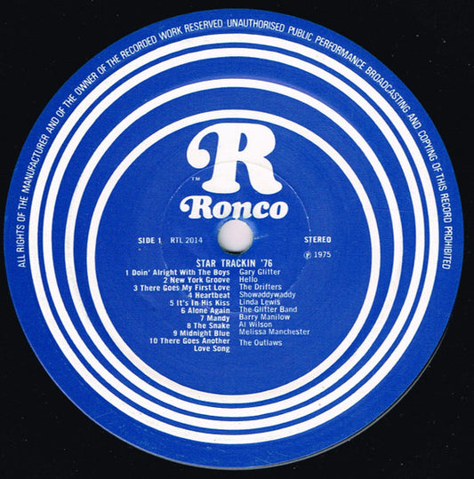 Various : Star Trackin' '76 (LP, Comp)