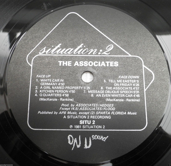 Associates* : Fourth Drawer Down (LP, Album, Comp, Gat)