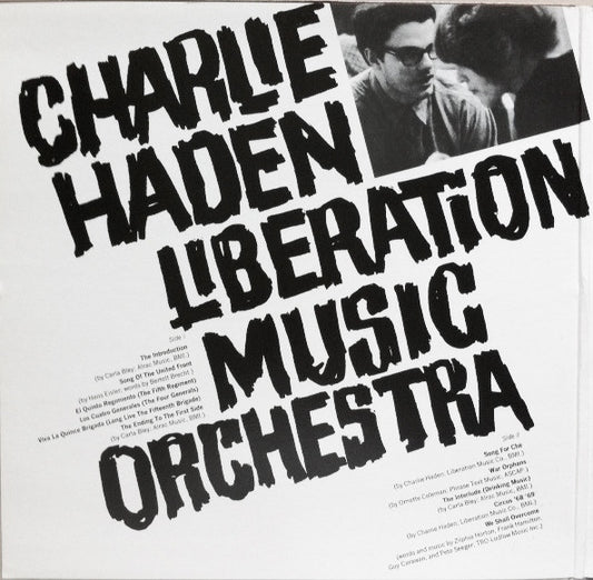 Charlie Haden : Liberation Music Orchestra (LP, Album, RE, Gat)