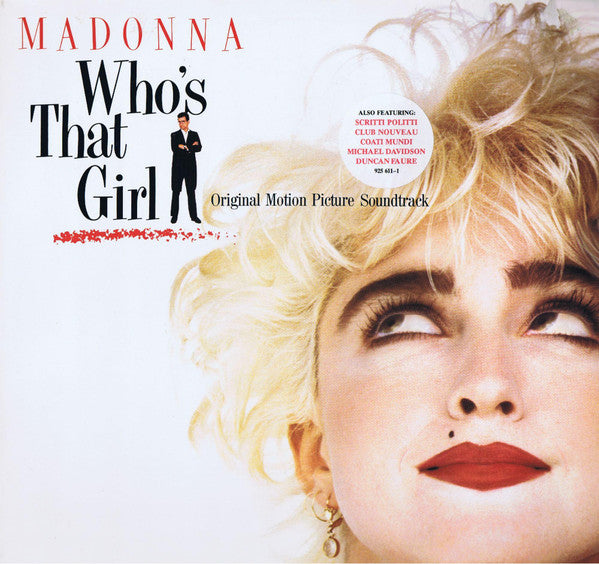 Madonna : Who's That Girl (Original Motion Picture Soundtrack) (LP, Album)