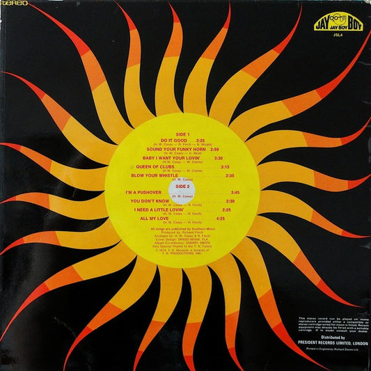 K.C. & The Sunshine Band* : Do It Good (LP, Album)
