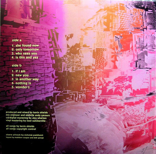 My Bloody Valentine : m b v (LP, Album, Gat + CD, Album + Ltd)