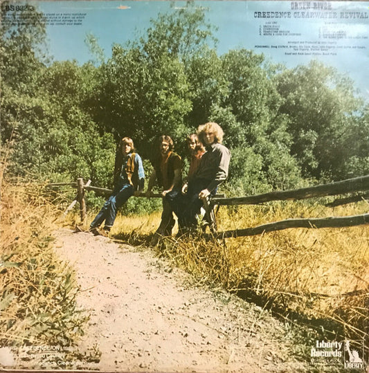 Creedence Clearwater Revival : Green River (LP, Album, RE, Bla)