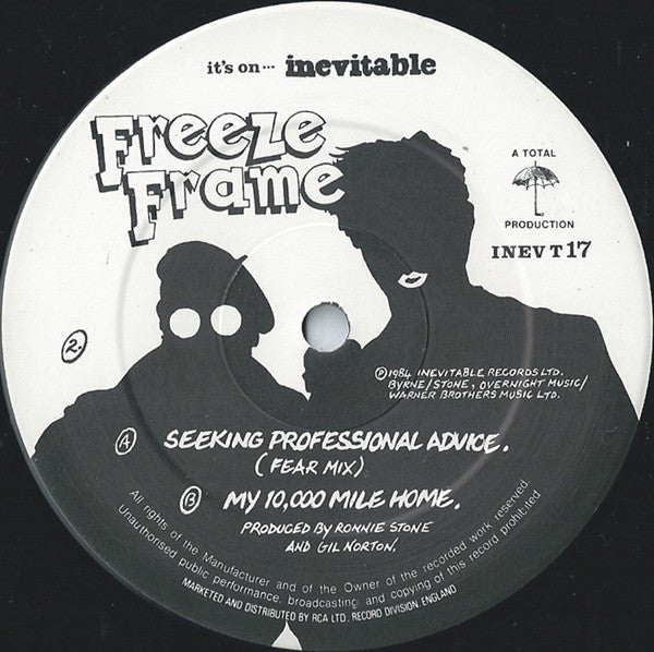 Freeze Frame (4) : Seeking Professional Advice (12", Single)