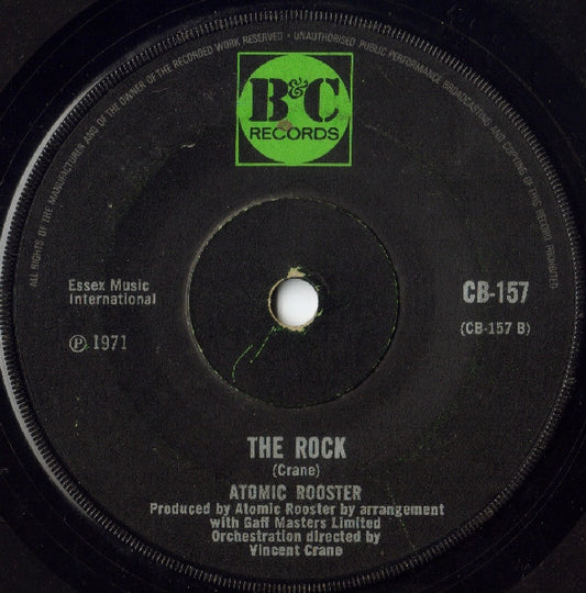 Atomic Rooster : Devil's Answer (7", Single, Sol)