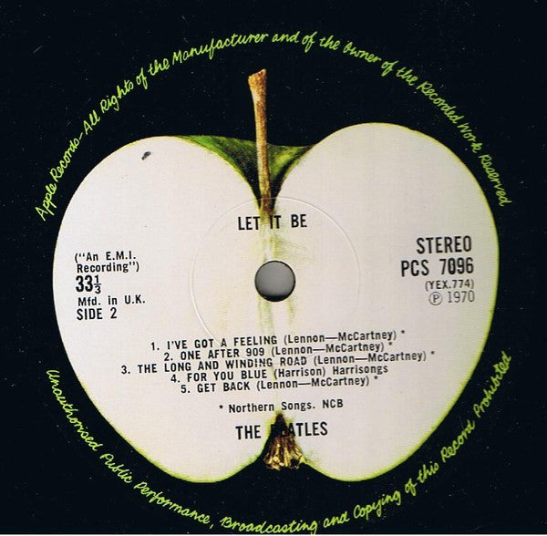 The Beatles : Let It Be (LP, Album, Red)