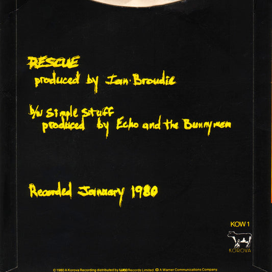 Echo & The Bunnymen : Rescue (7", Single)