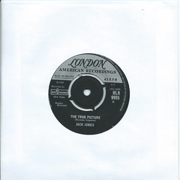Jack Jones : Just Yesterday (7")