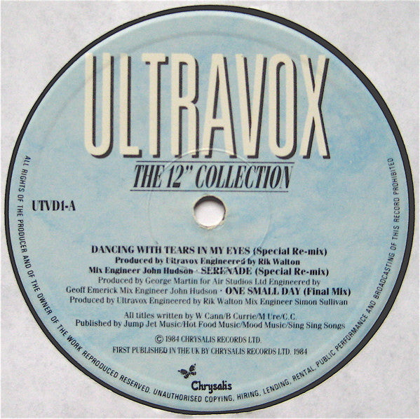 Ultravox : The Collection (LP, Album, Comp + LP, Album, Comp, Ltd, Bon)