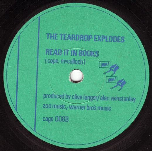 The Teardrop Explodes : Treason (7", Single, Imm)