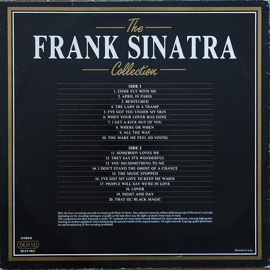 Frank Sinatra : The Frank Sinatra Collection (LP, Comp)