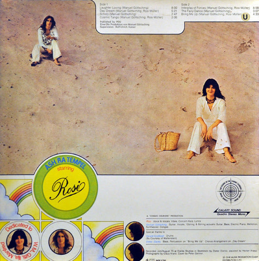 Ash Ra Tempel : Starring Rosi (LP, Album, Quad, RE)