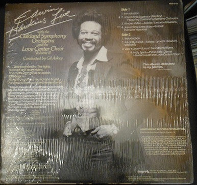 Edwin Hawkins With The Oakland Symphony Orchestra : Edwin Hawkins Live With The Oakland Symphony Orchestra Volume II (LP)